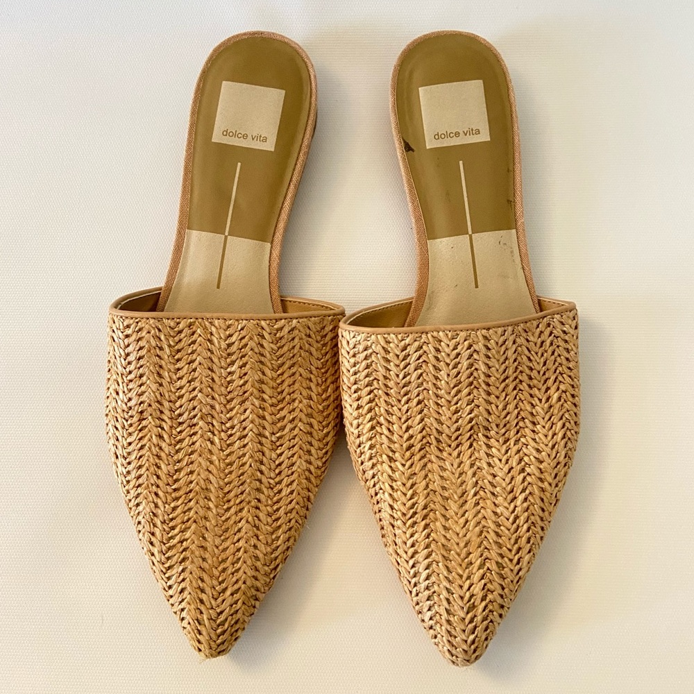 Dolce Vita Pointed Toe Flat Mule Size 9
